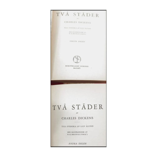 Charles Dickens: Två Städer 1-2