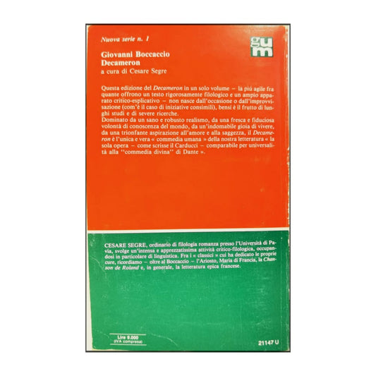 Giovanni Boccaccio: Decameron