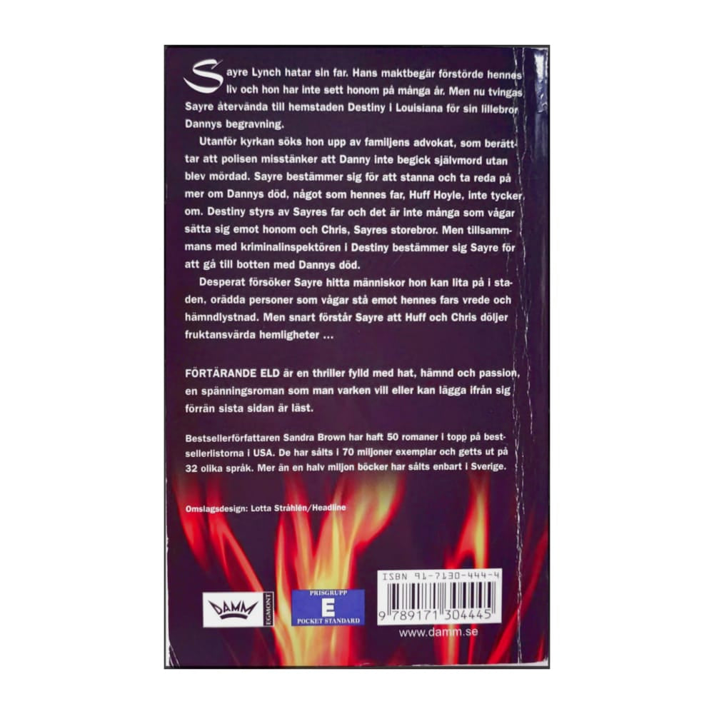 Sandra Brown: Förtärande Eld