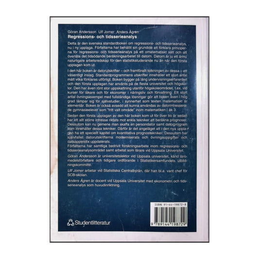Regressions Och Tidsserieanalys