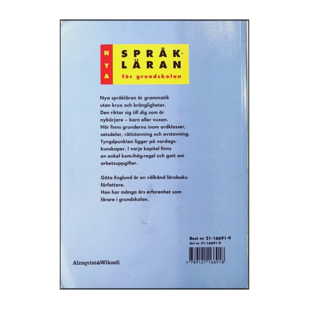 Göta Englund: Nya Språkläran