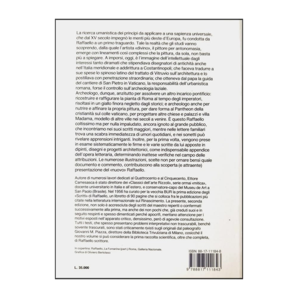 Raphael: Raffaello Gli Scritti