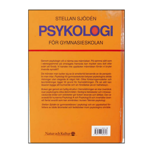 Stellan Sjödén: Psykologi För Gymnasieskolan
