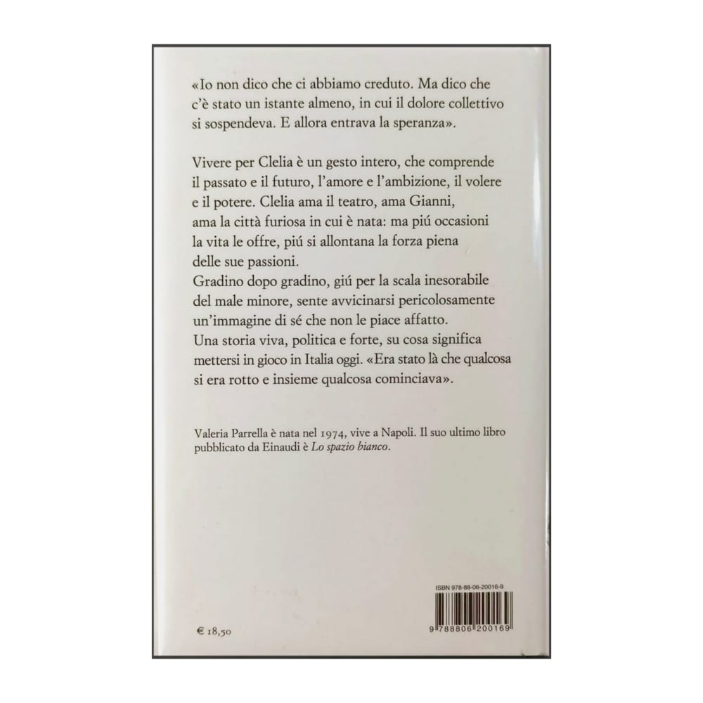 Valeria Parrella: Lettera Di Dimissioni
