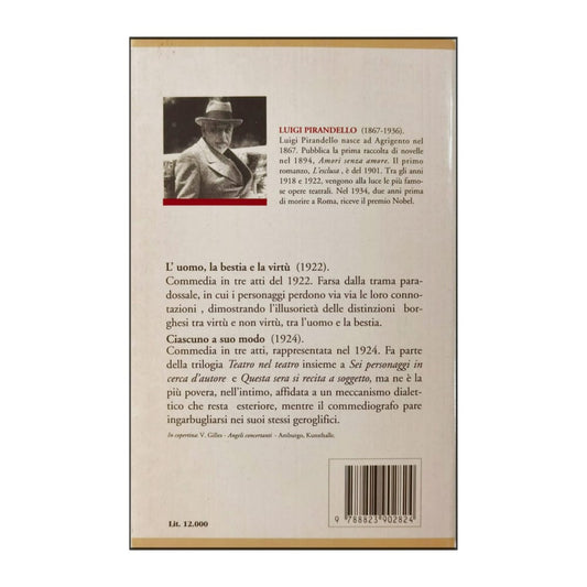 Luigi Pirandello: La Vita Che Ti Diedi