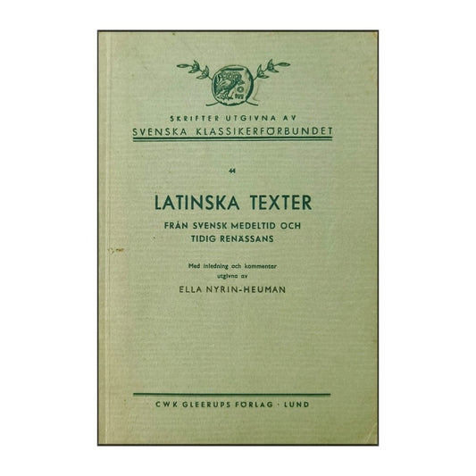 Ella Nyrin-Heuman: Latinska Texter