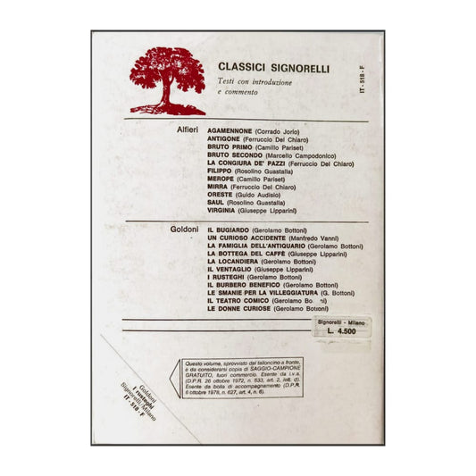 Carlo Goldoni: I Rusteghi