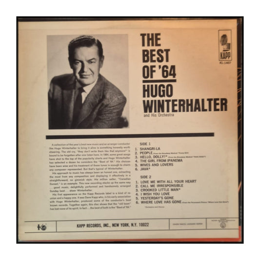 Hugo Winterhalter And His Orchestra: The Best Of 1964