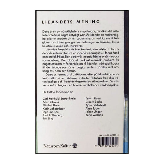 Kjell Kallenberg: Lidandets Mening