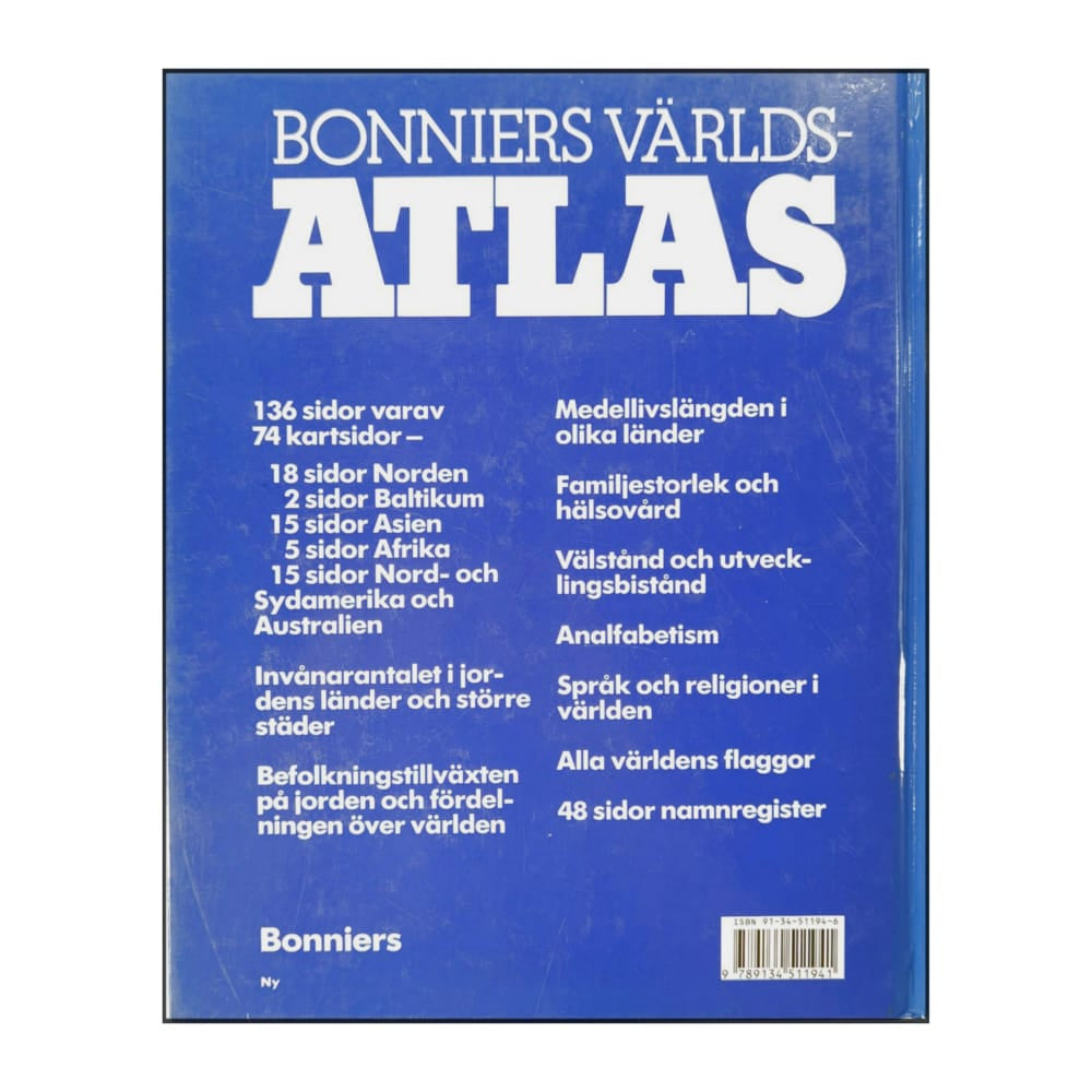 Bonniers Världsatlas