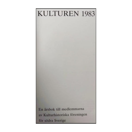 Kulturen 1983