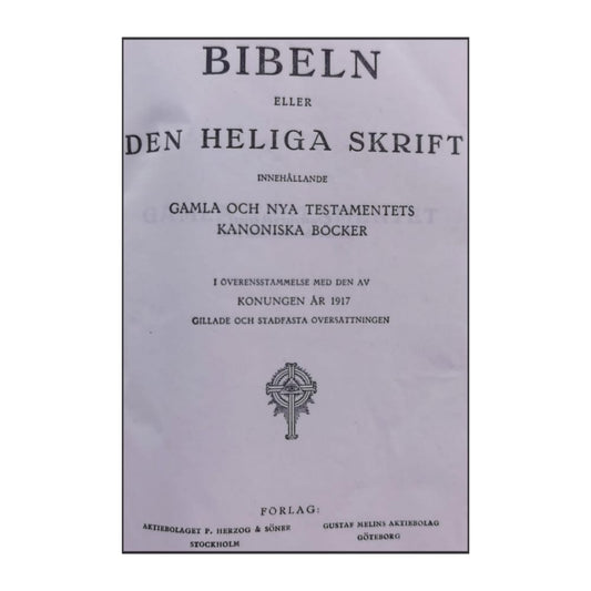 Bibeln - Den Heliga Skrift