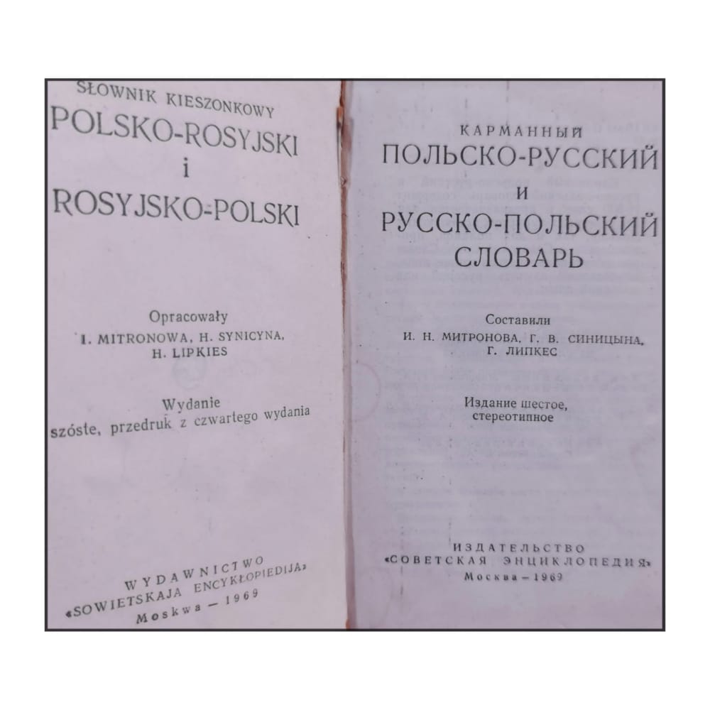 Slownik - Polsko-Rosyjski - Rosyjsko-Polski