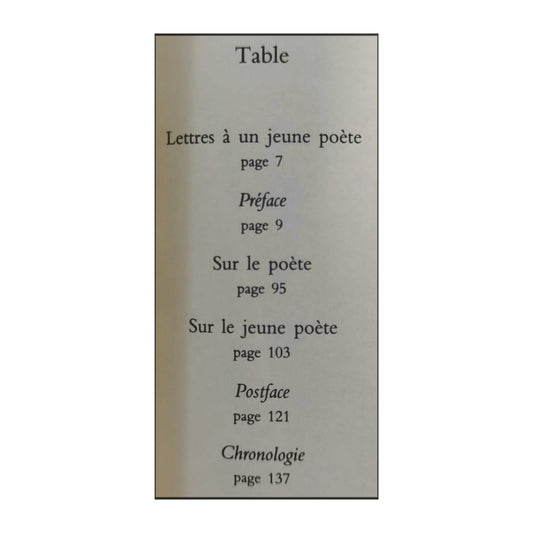 Rainer Maria Rilke: Lettres À Un Jeune Poète