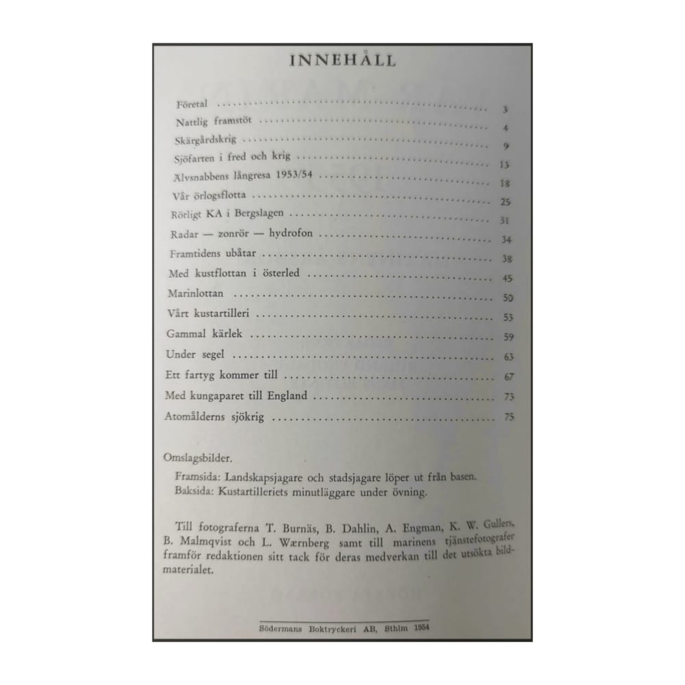 Vår Marin 1955