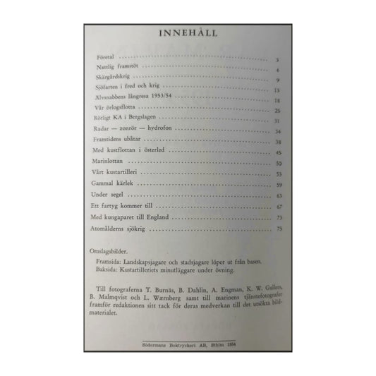 Vår Marin 1955