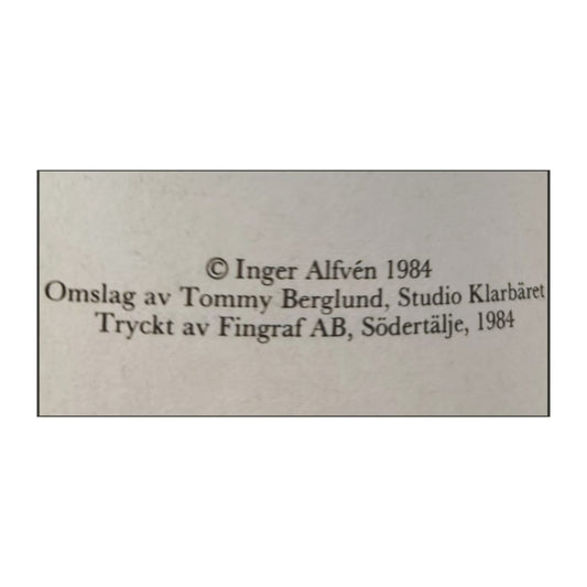 Inger Alfvén: Tre Noveller