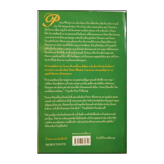 Anna Bovaller: Svinajakten