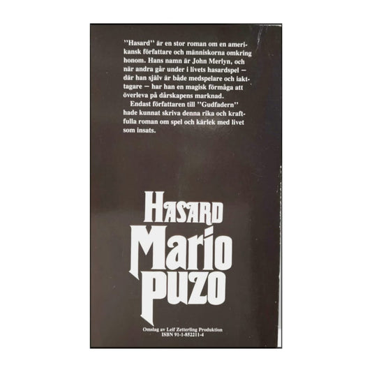 Mario Puzo: Hasard