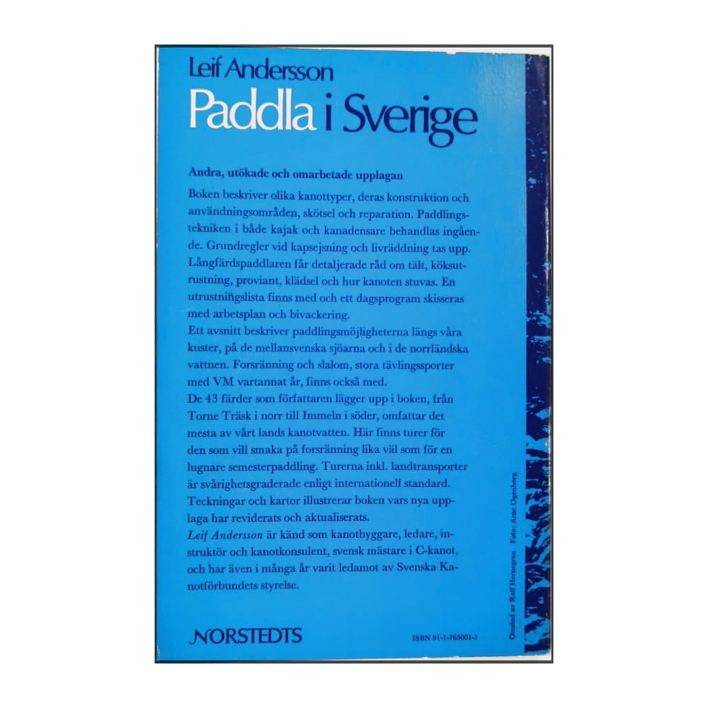 Leif Andersson: Paddla I Sverige