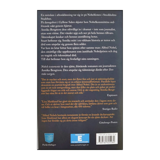 Liza Marklund: Nobels Testamente