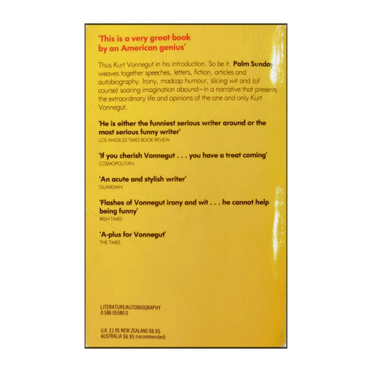 Kurt Vonnegut: Palm Sunday