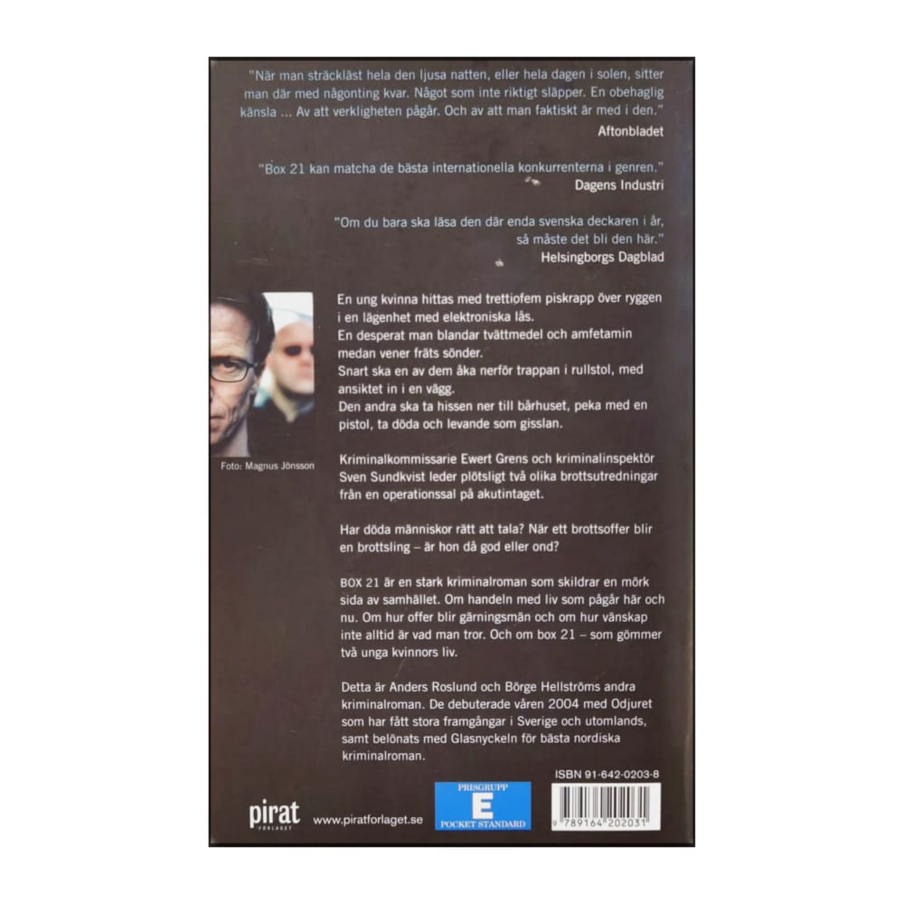 Anders Roslund & Börge Hellström: Box 21