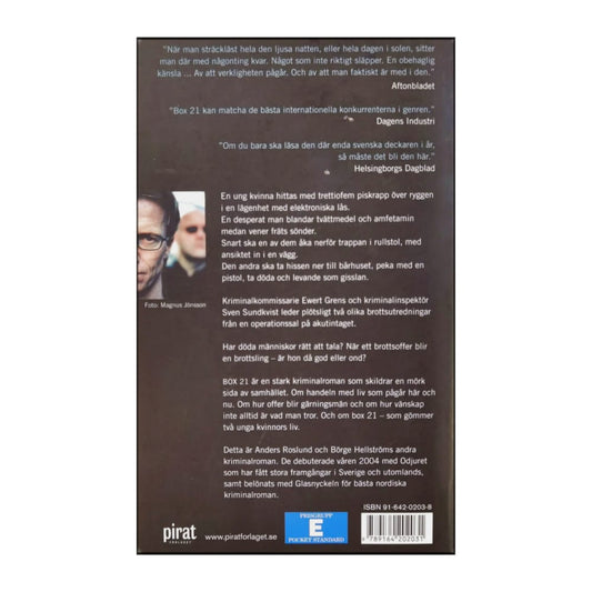 Anders Roslund & Börge Hellström: Box 21