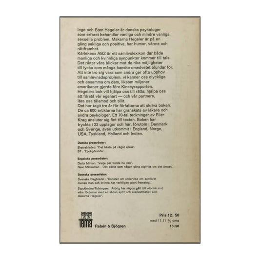 Inge Hegeler & Sten Hegeler: Kärlekens Abz