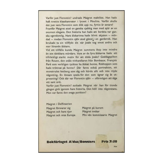 Georges Simenon: Maigrets Barndomsvän