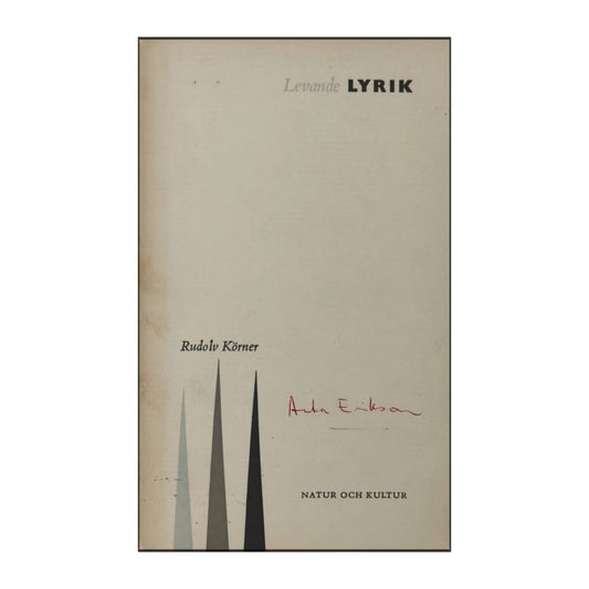 Rudolv Körner: Levande Lyrik