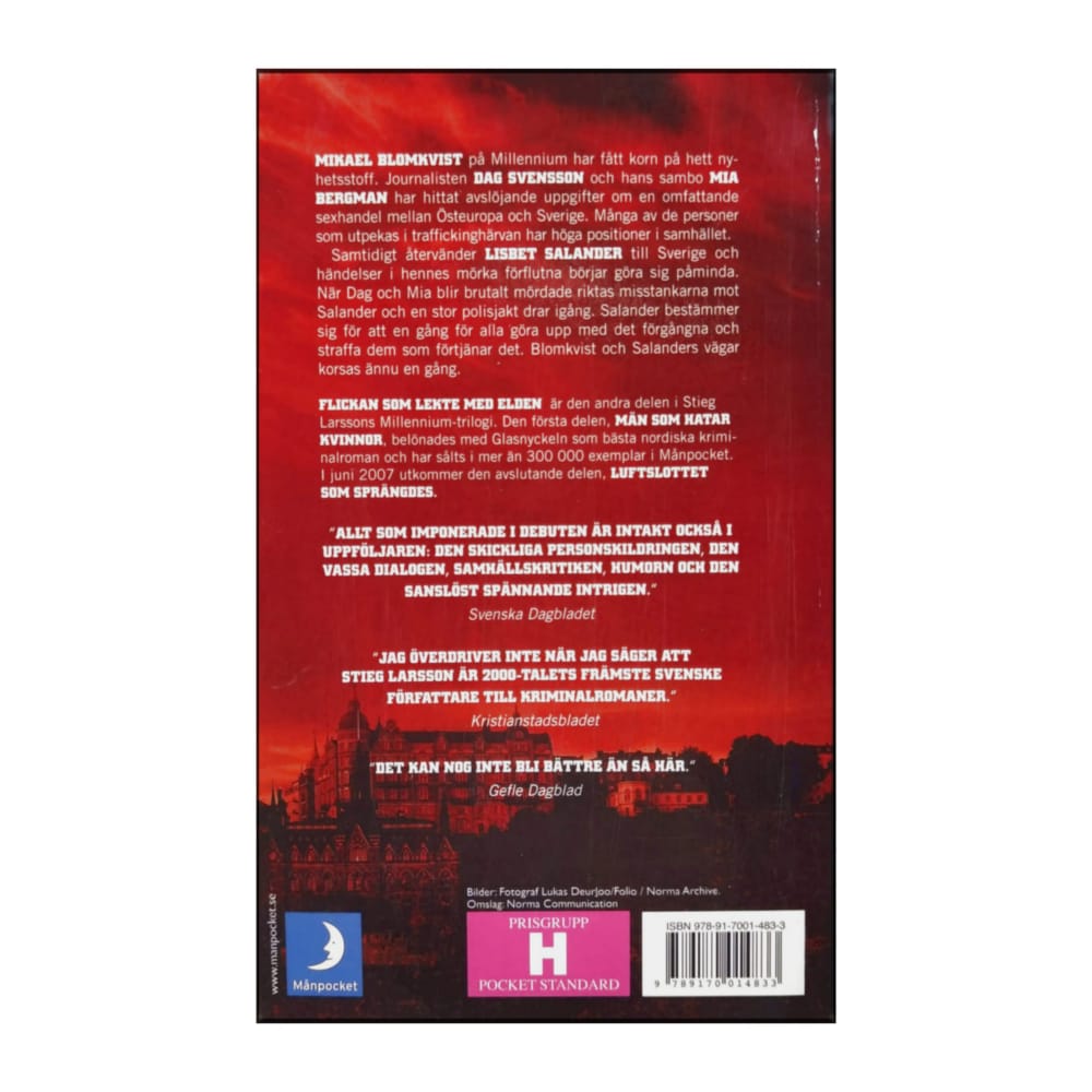 Stieg Larsson: Flickan Som Lekte Med Elden