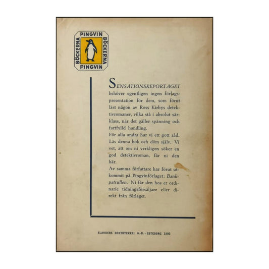 Ross Kirby: Sensationsreportaget