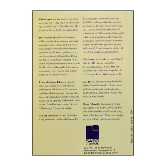 Affärsmässig Allmännytta