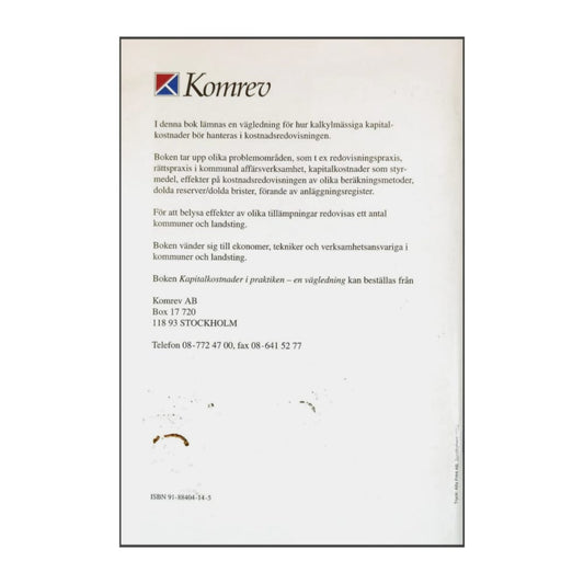 Kapitalkostnader I Praktiken
