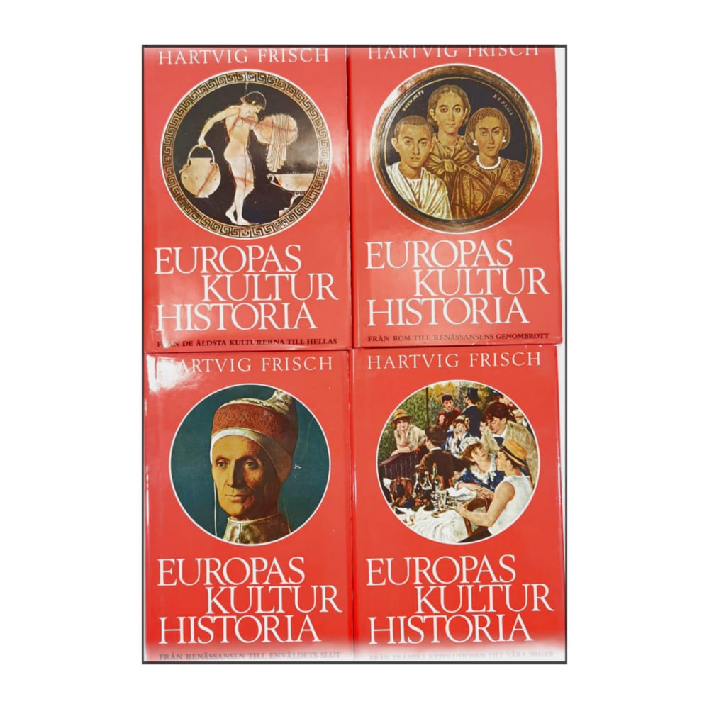 Hartvig Frisch: Europas Kulturhistoria 1-4