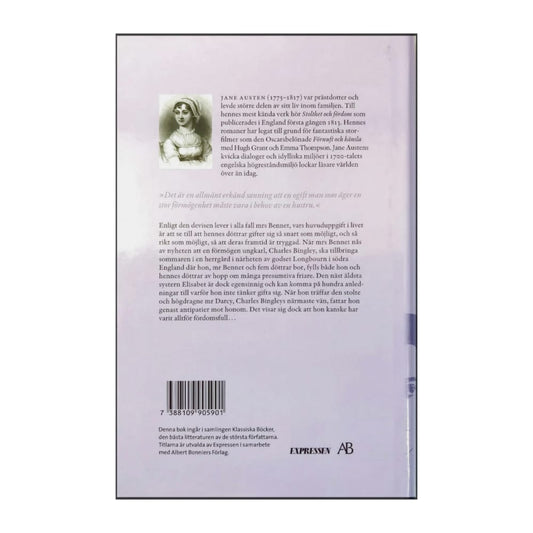 Jane Austen: Stolthet Och Fördom