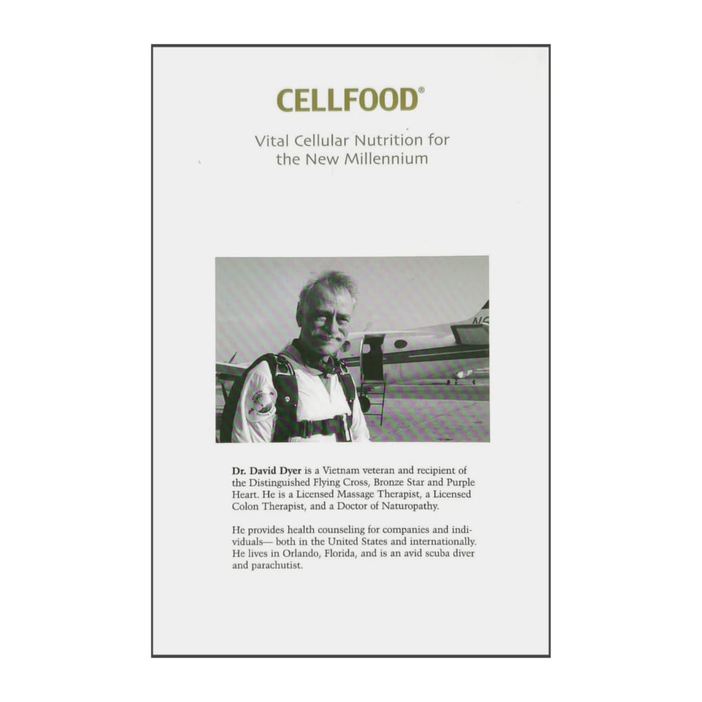 David S. Dyer: Cellfood