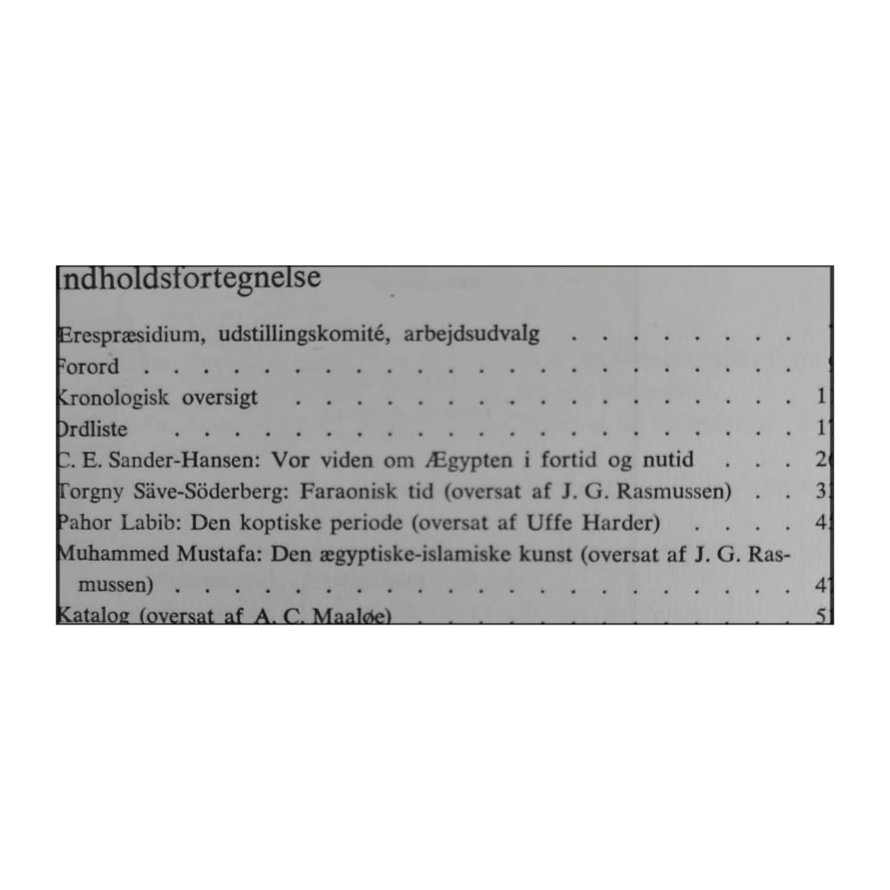 5000 Års Ægyptisk Kunst