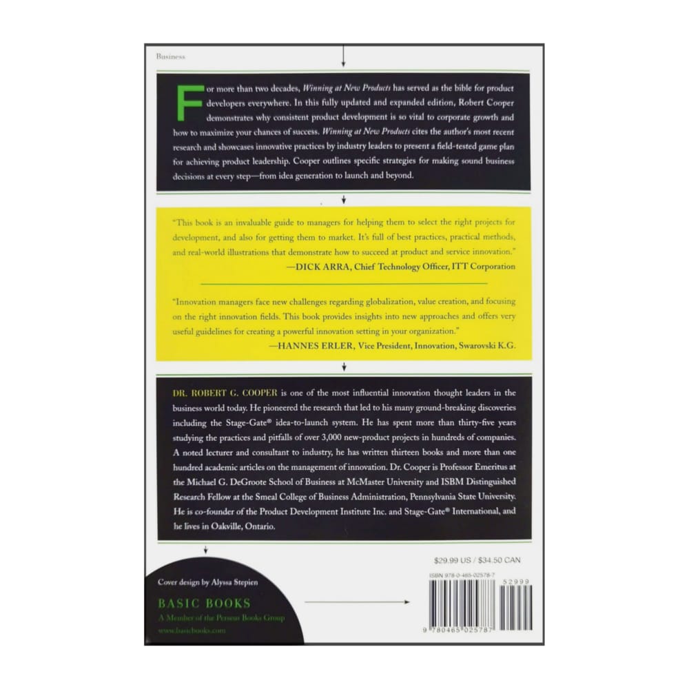 Robert G. Cooper: Winning At New Products