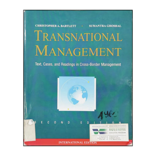 Christopher A. Bartlett & Sumantra Ghoshal: Transnational Management