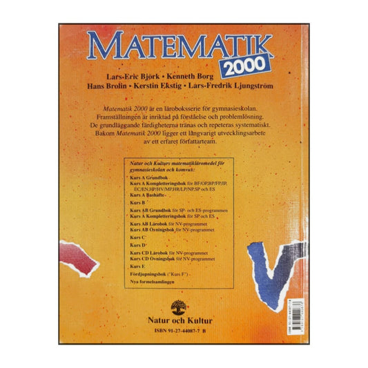 Matematik 2000: Kurs B