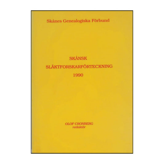 Skånsk Släktforskarföteckning 1990