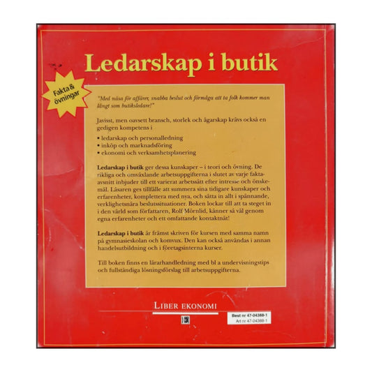 Rolf Mörnlid: Ledarskap I Butik