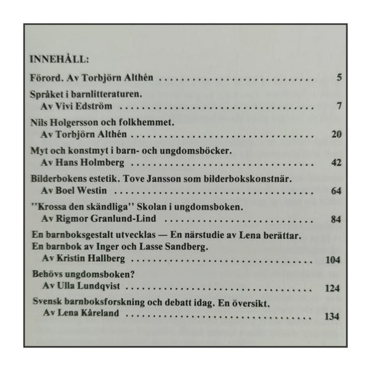 Svenskaläraföreningens Årsskift 1983: Tema Och Ungdomslitteratur