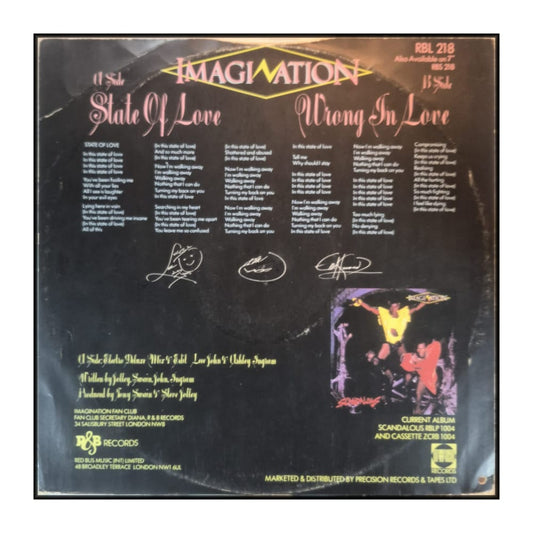 Imagination: State Of Love