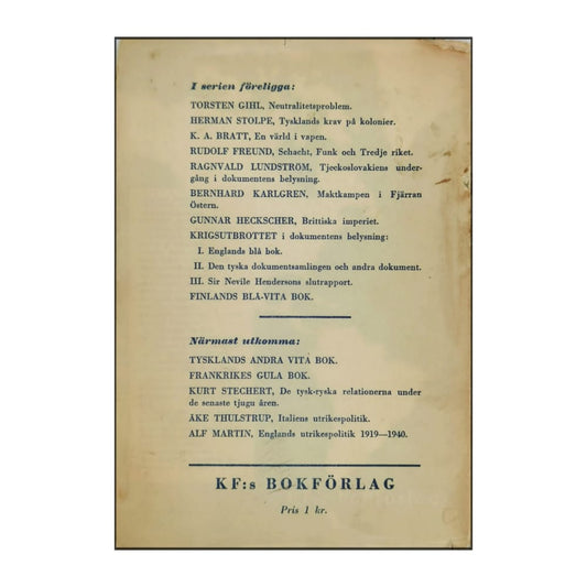 Finlands Blå-Vit Bok