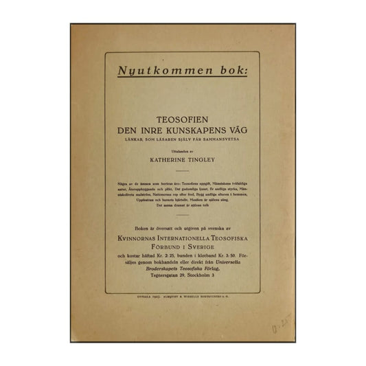 Katherine Tingley: Det Ideala Moderskeppet