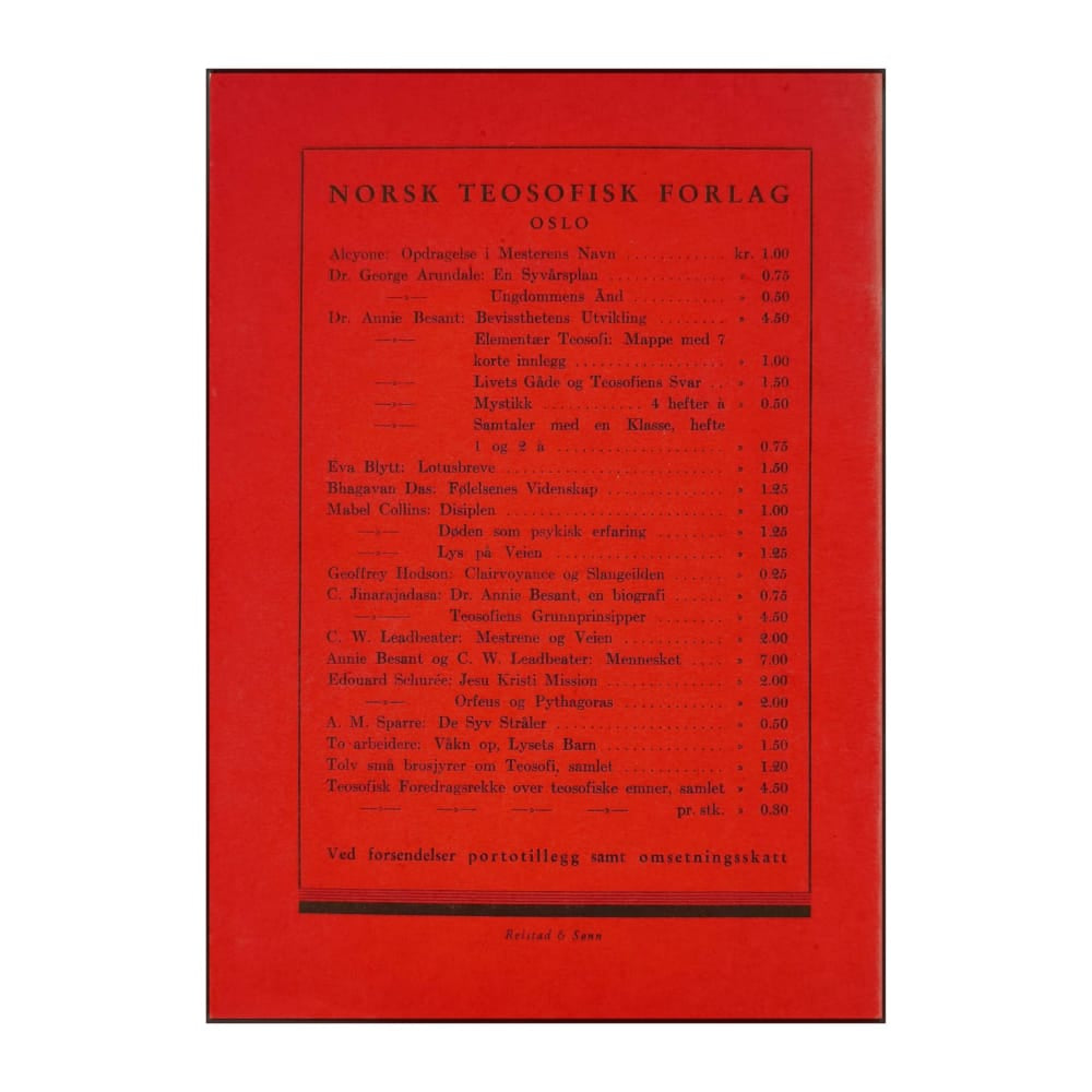 Agnes Martens Sparre: De Syv Stråler