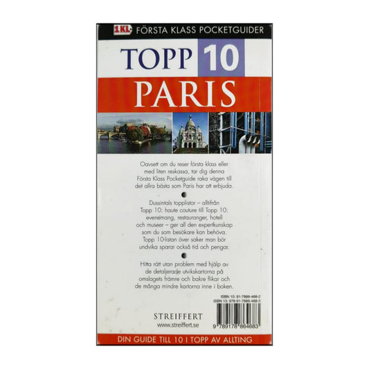 Första Klass Pocketguider: Topp 10 Paris
